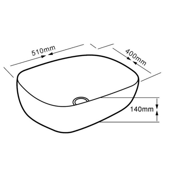 (#) E-8225 Porselen Lavabo