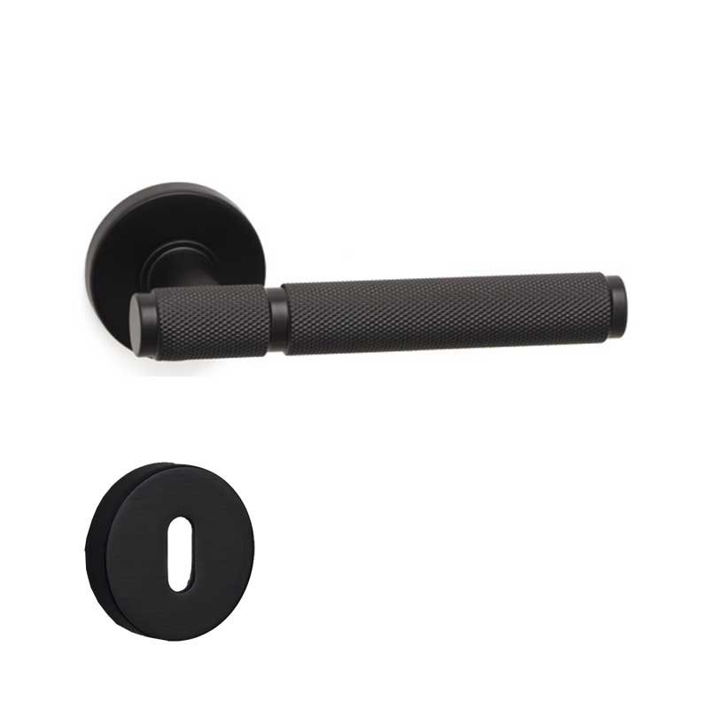 PIXAR-T Mat Siyah  Kapı Kolu Oda