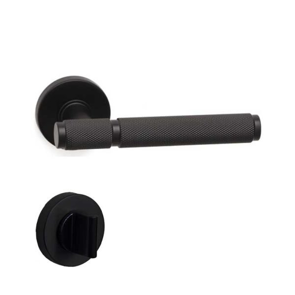 PIXAR-T Mat Siyah  Kapı Kolu Wc