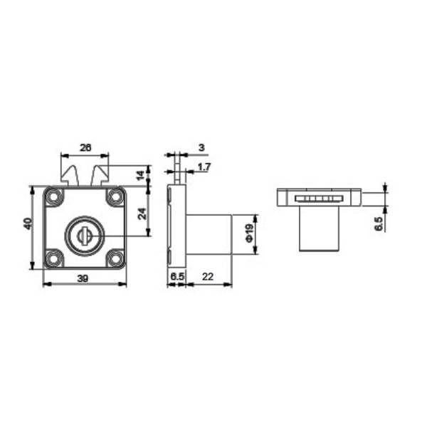 Metal Kablo Setİ Siyah 60mm
