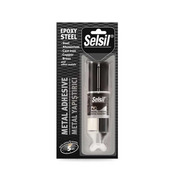 Selsil Metal Yapıştırıcı Şırınga 28gr