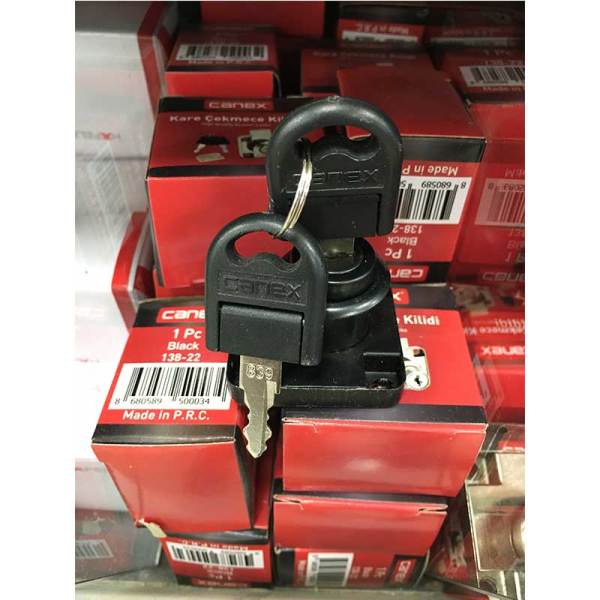 Kare Çekmece Kilidi Siyah