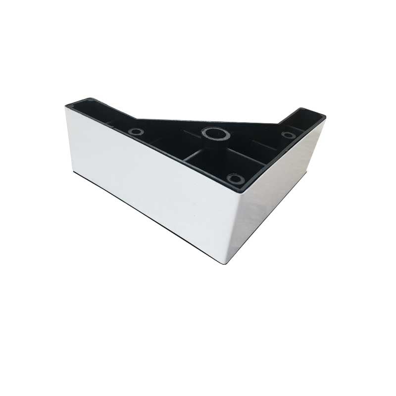 Plastik Ayak 120x120 H:50mm B12 Beyaz