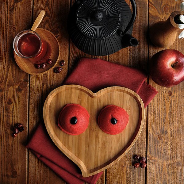Amor Kalp Tepsi Küçük - B2313