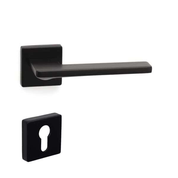 SARP Mat Siyah  Kapı Kolu Yale