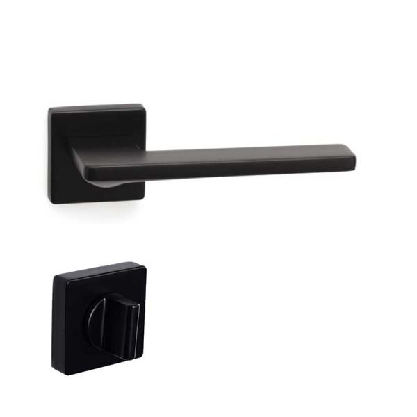 SARP Mat Siyah  Kapı Kolu Wc