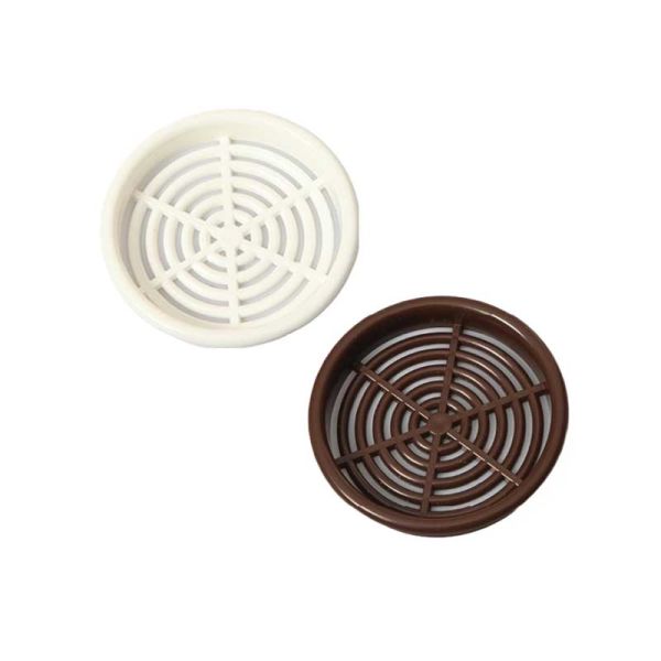 0610-01/02 Pls Menfez R=60 Beyaz/Kahve