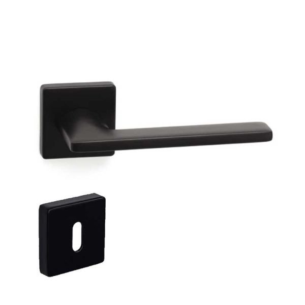 SLIM Mat Siyah  Kapı Kolu Oda