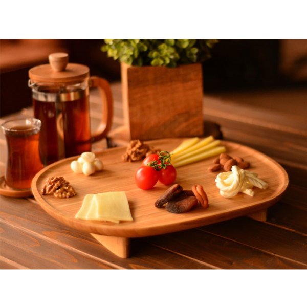 B0251 Meridius Ayaklı Sunum Tepsisi