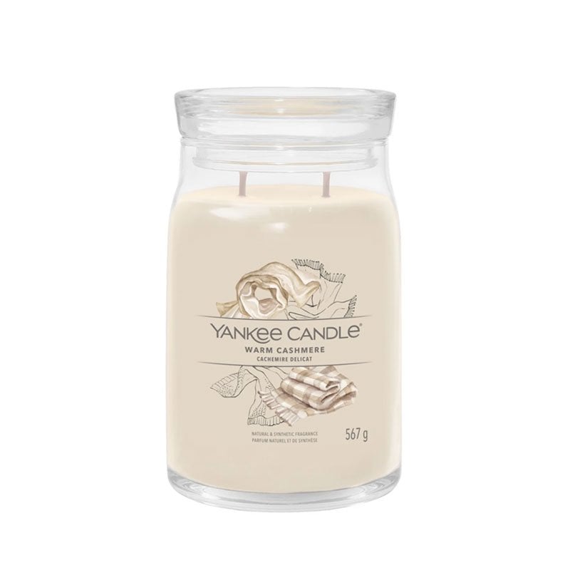1701379E Büyük Mum Warm Cashmere