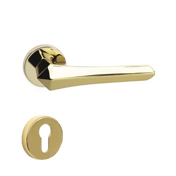 STELLA Altın  Kapı Kolu Yale