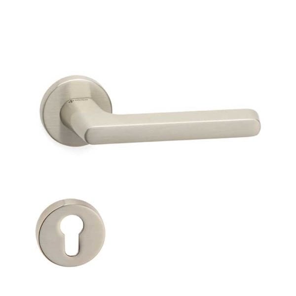 TAVIRA Nikel Saten  Kapı Kolu Yale