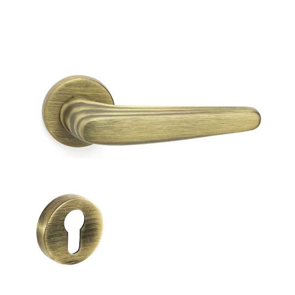 TRITON Antik Saten Mat  Kapı Kolu Yale