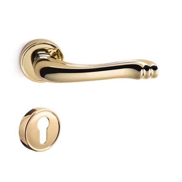 VICTORIA Altın  Kapı Kolu Yale