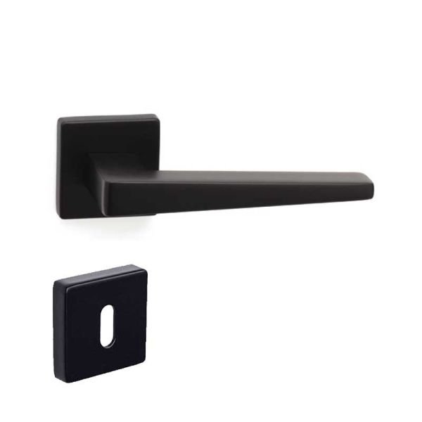 VISION Mat Siyah  Kapı Kolu Oda