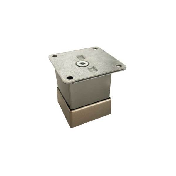 Kare Düz Inox Ayak (40x40) 5 cm