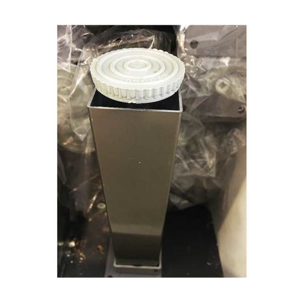 Kare Düz Inox Ayak (40x40) 12 cm