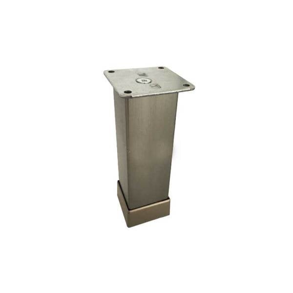 Kare Düz Inox Ayak (40x40) 15 cm