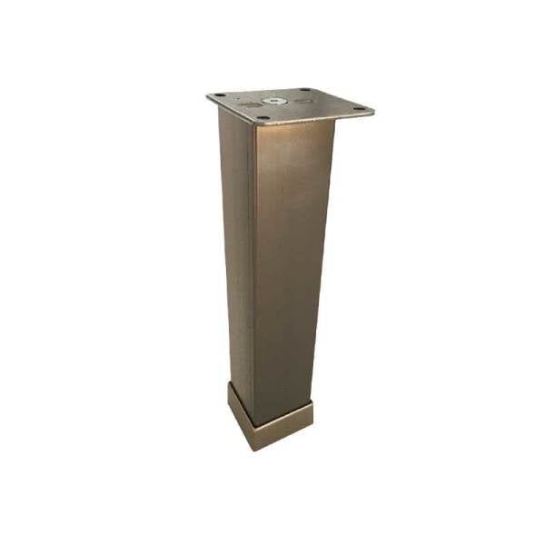 Kare Düz Inox Ayak (40x40) 20 cm