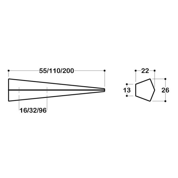 4170 32 mm Kulp Altın