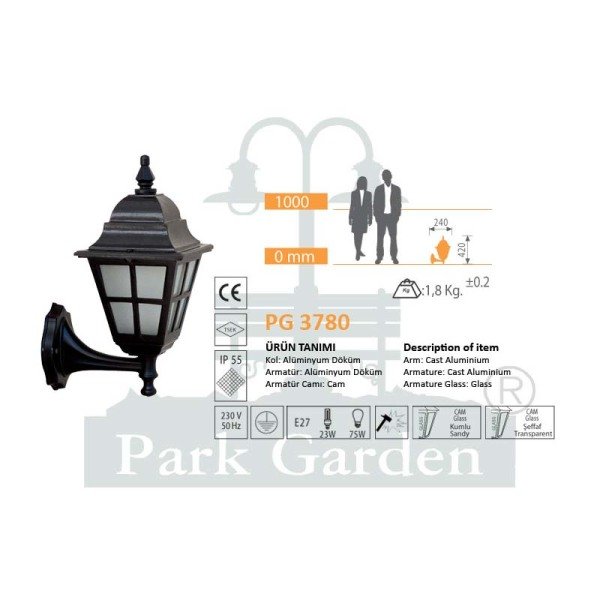 PG 3780 Duvar Aplik
