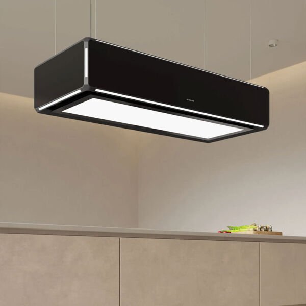 Davlumbaz 4390 Lightline 120cm Siyah
