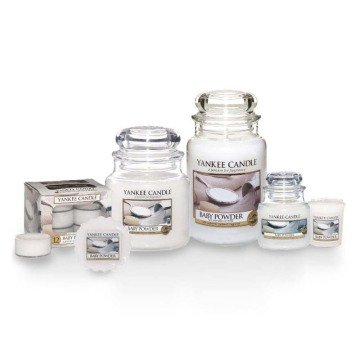 1122151E Orta Klasik Mum Baby Powder