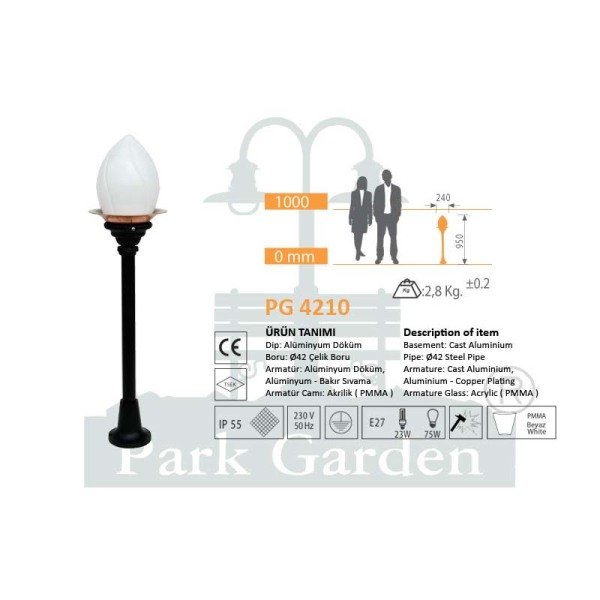 PG 4210 Çim Direk