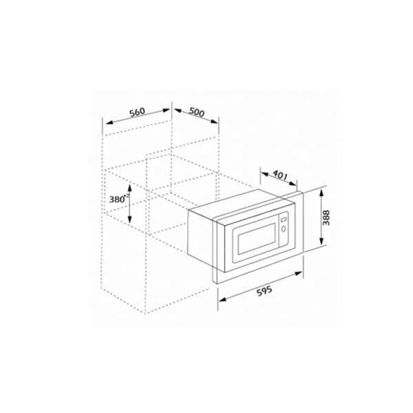 Mikrodalga MW9018S02 Gri