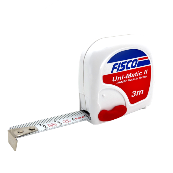Fisco Çelik Metre Unimatic 3mt