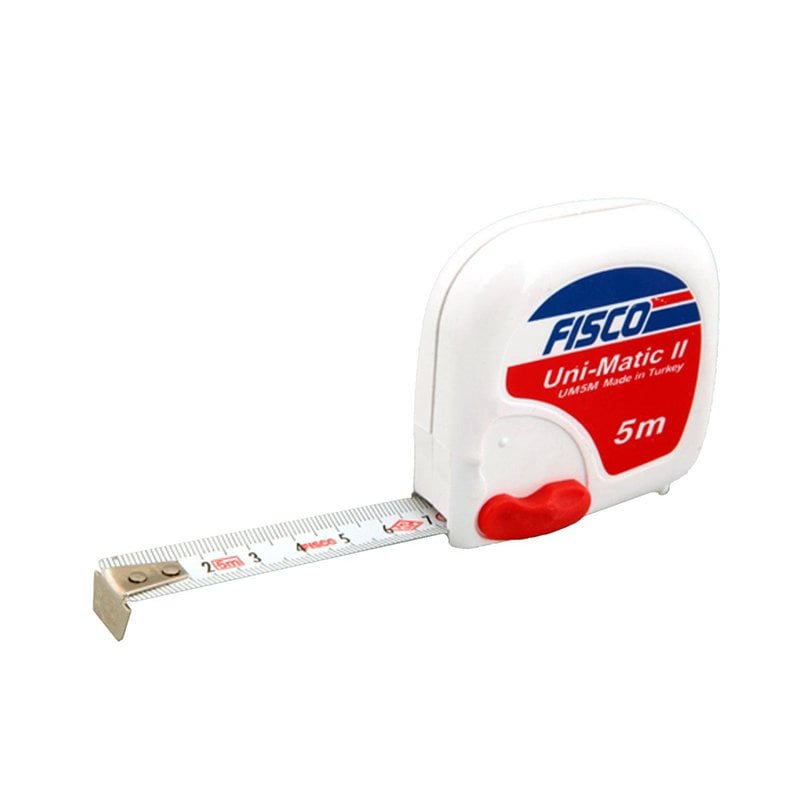 Fisco Çelik Metre Unimatic 5mt