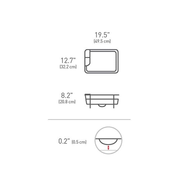KT1107- Bulaşık Kurutma Paslanmaz Slim