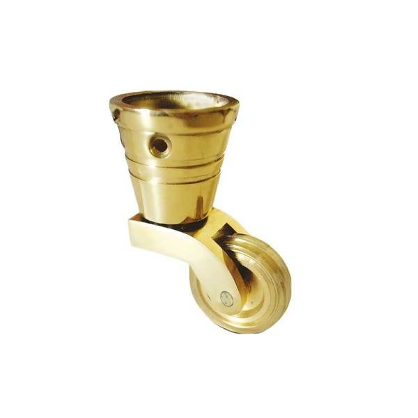 Pirinç Teker Yuvarlak Huni Sarı -031HBUP