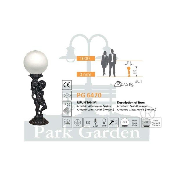 PG 6470 Bebek Heykel