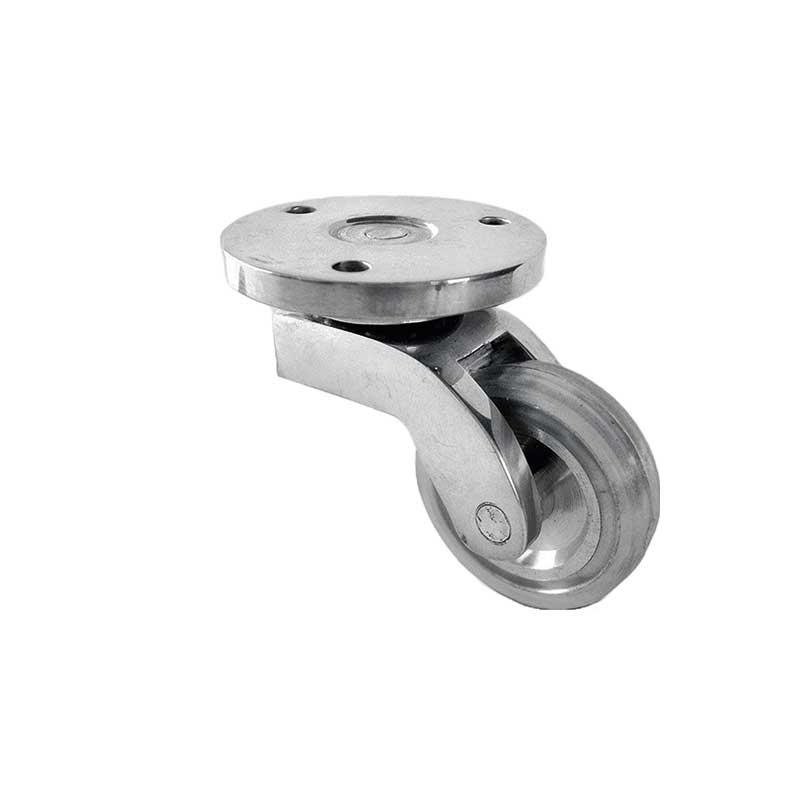 Pirinç Teker Yuvarlak Tablalı Krom-031YCUC