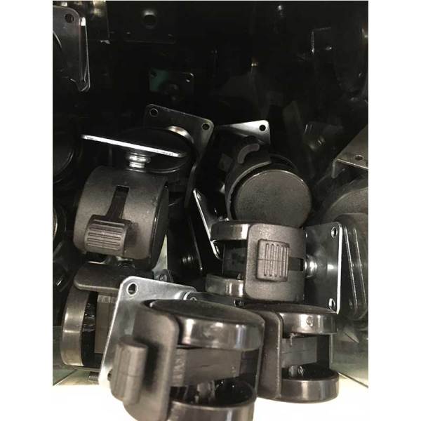 Küçük Pls Tablalı Siyah h:51 Frenli -0402FPS