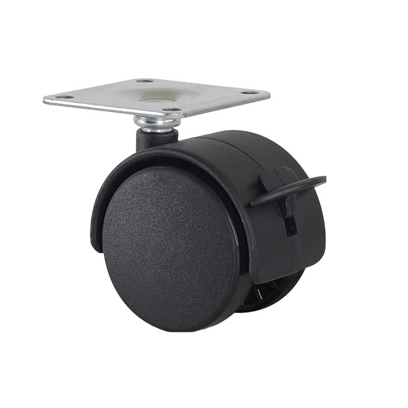 Büyük Pls Tablalı Siyah h:62 Frenli -0502FPS