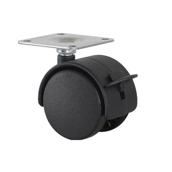 Büyük Pls Tablalı Siyah h:62 Frenli -0502FPS