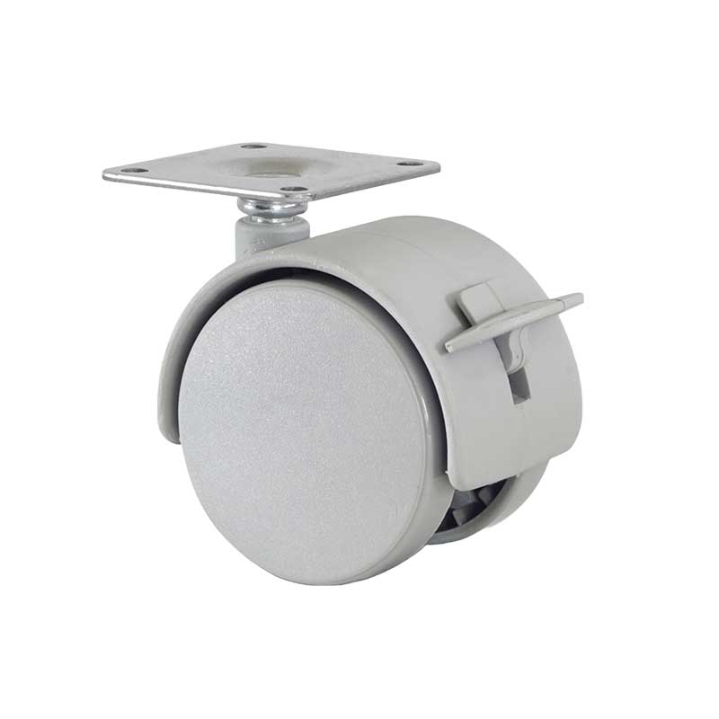 Büyük Pls Tablalı Gri h:62 Frenli -0502FPG