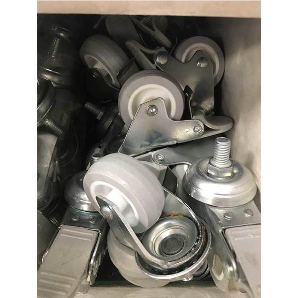 50 'lik Teker Civatalı TPE Çift Bil.h:70 Frenli