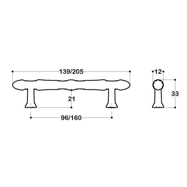 4467 Parlak Nikel Kulp 96 mm