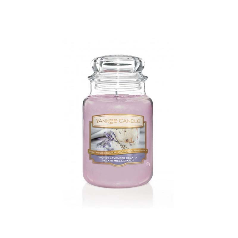 1521680E Büyük Klasik Mum Honey Lavender Gelato