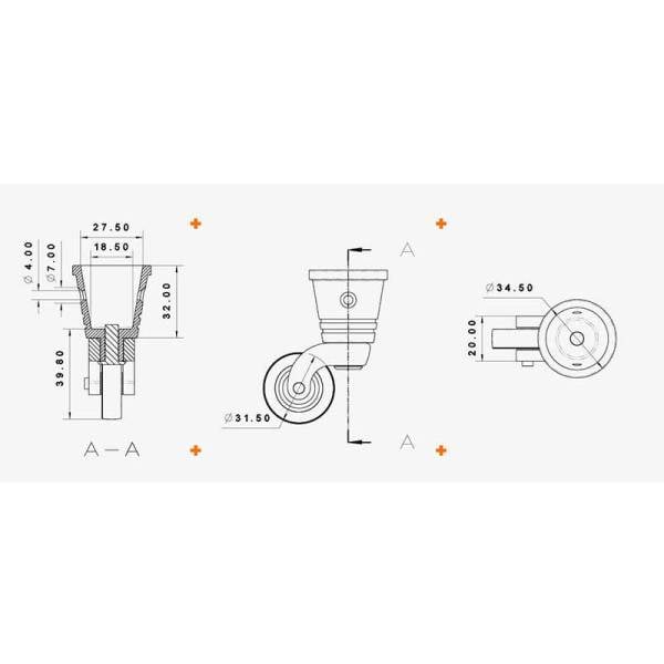 Pirinç Teker Huni Antik -031HBVA