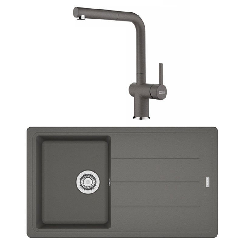 BFG 611 Stone Grey Evye+Active Plus Doccia Batarya Set