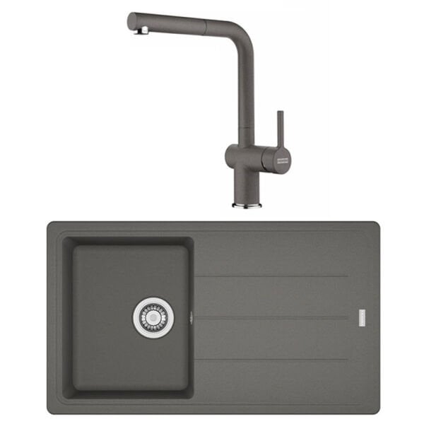 BFG 611 Evye+Active Plus Doccia Batarya Stone Grey Set