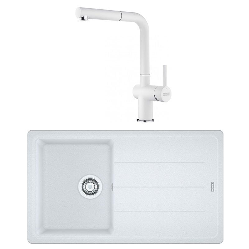 BFG 611 Evye+Active Plus Doccia Batarya Bianco Set