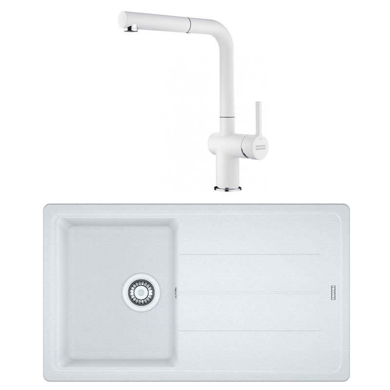 BFG 611 Bianco Evye+Active Plus Doccia Batarya Set