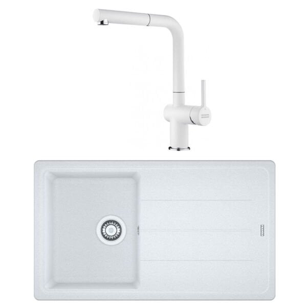 BFG 611 Evye+Active Plus Doccia Batarya Bianco Set