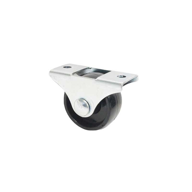 30 'luk Sabit Teker Beyaz h:30mm -0265SMB Siyah