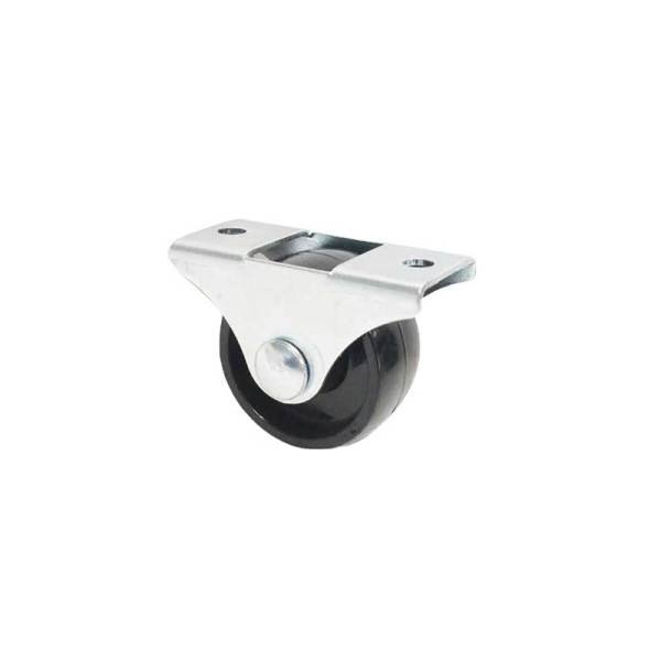 30 'luk Sabit Teker Beyaz h:30mm -0265SMB Siyah
